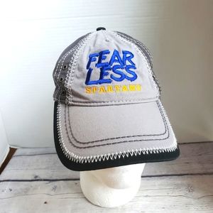 OTTO MICHIGAN STATE UNIVERSITY CAP 100%COTTON MEN'S VELCRO BACK GRAY/BLUE YELLOW